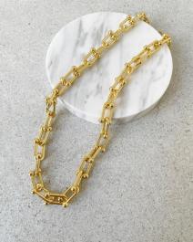 Náhrdelník - choker gold chain