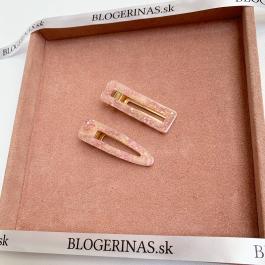 Sponka z pravej perlete - Made in Greece - ručná výroba