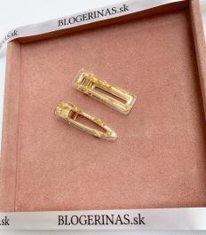 Sponka z pravej perlete - Made in Greece - ručná výroba