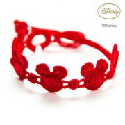 Náramok CRUCIANI detský Mickey mouse červená
